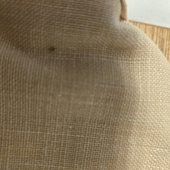 Vintage Trimingham's Bermuda Purse Wooden Handle Tan Size 9x10 - Picture 4 of 4